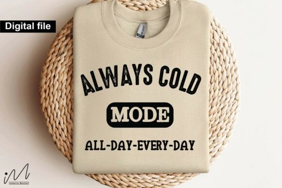 Always Cold Mode SVG: A Designer's Take on Winter Graphics