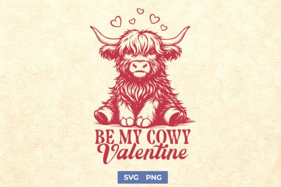 Be My Cowy Valentine Highland Cow SVG: A Crafts & Graphics Review