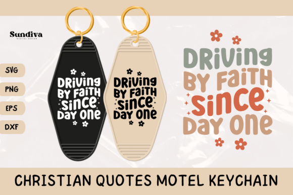 Christian Quote Motel Keychain SVG 30: A Designer's Take on Graphics for Crafts