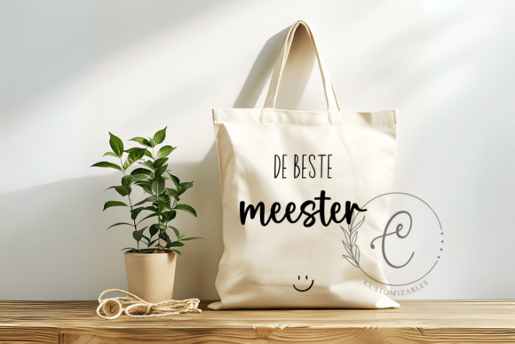 De Beste Meester Svg Dutch Teacher Quote Graphics for Crafts