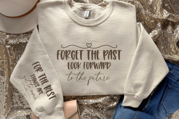 Forget the Past Look Forward to Future Embroidery Review