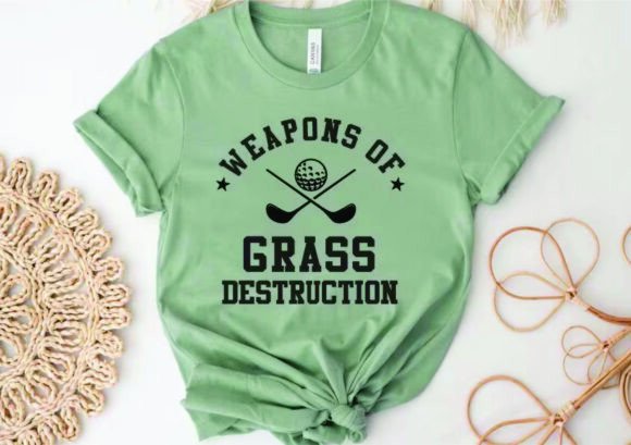 Funny Golf Svg Png, Weapons of Grass Svg for Graphics and Crafts