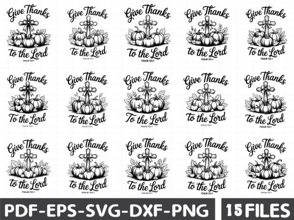 Give Thanks to the Lord Png,Retro Autumn Graphics for Crafts