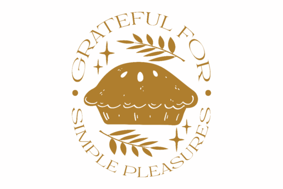 Grateful for Simple Pleasures Graphics and Crafts Review