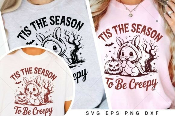 Tis the Season to Be Creepy SVG PNG for Graphics & Crafts